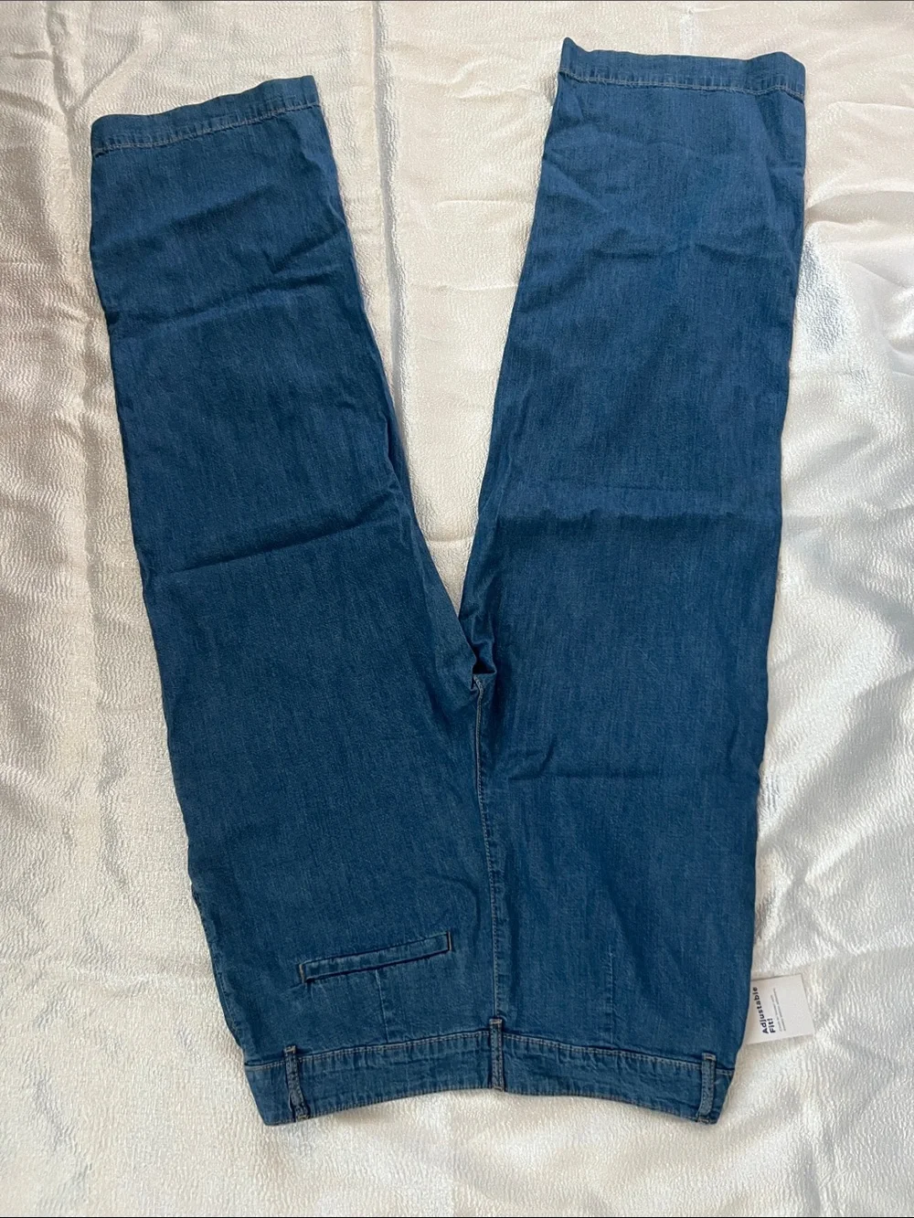 Old Navy Dark Blue Denim Button-Front Tank set with pants (size 4)
